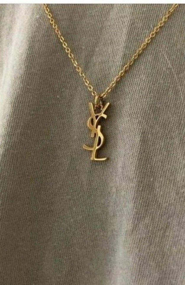 YSL ensemble collier et bracelet