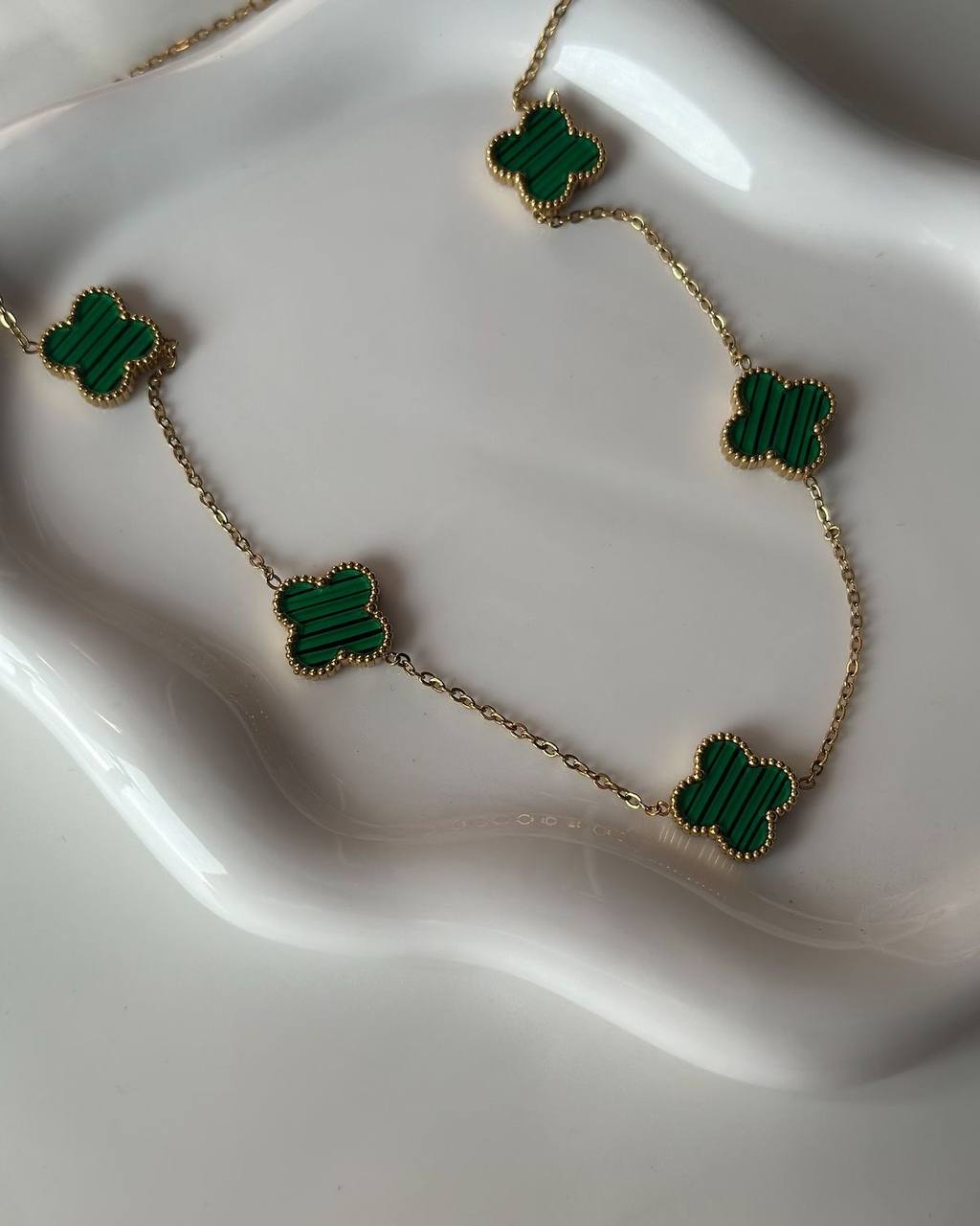 Pack collier + bracelet gratuit (green)