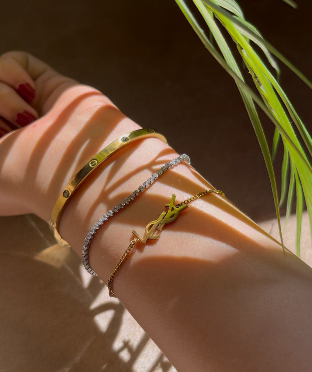 Pack YSL Glam – 3 Bracelets élégants