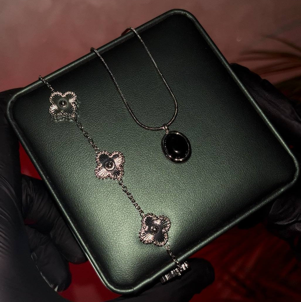 Pack collier + bracelet gratuit silver